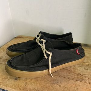 Vans Off The Wall Ultracush shoes Black Lace Up Skate sneakers